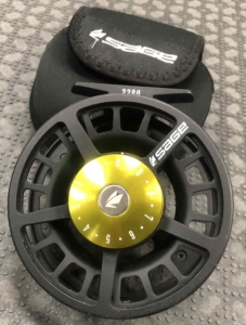 Sage 2280 Fly Reel - Black / Lime - GREAT SHAPE! - $100