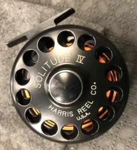 Solitude Harris Reel Company Fly Reel - Number 4 - Made in USA - C/W Fly Line ...