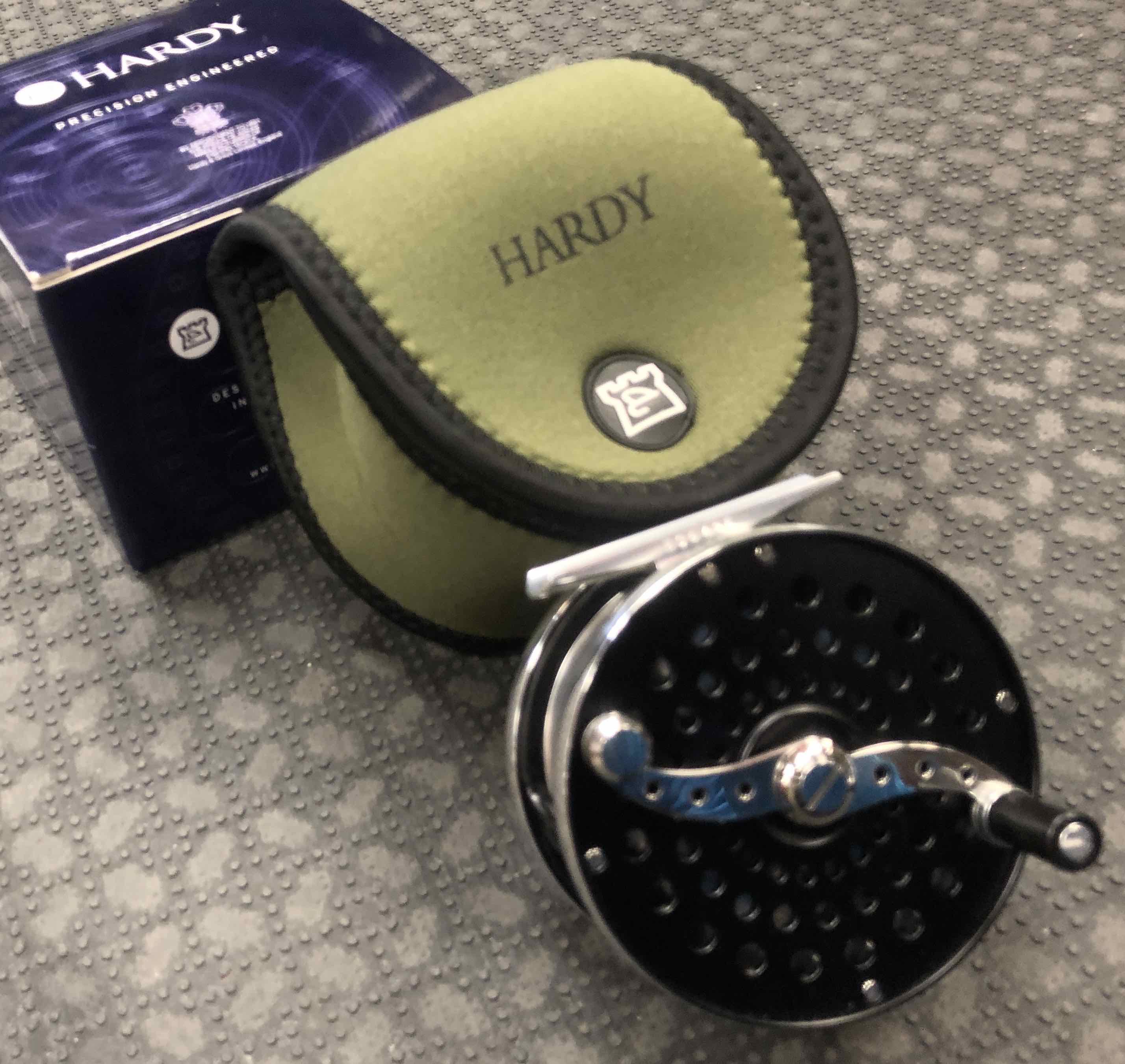 SOLD! – Hardy Cascapedia MKII Fly Reel – 5/6/7 Fly Reel – NEVER