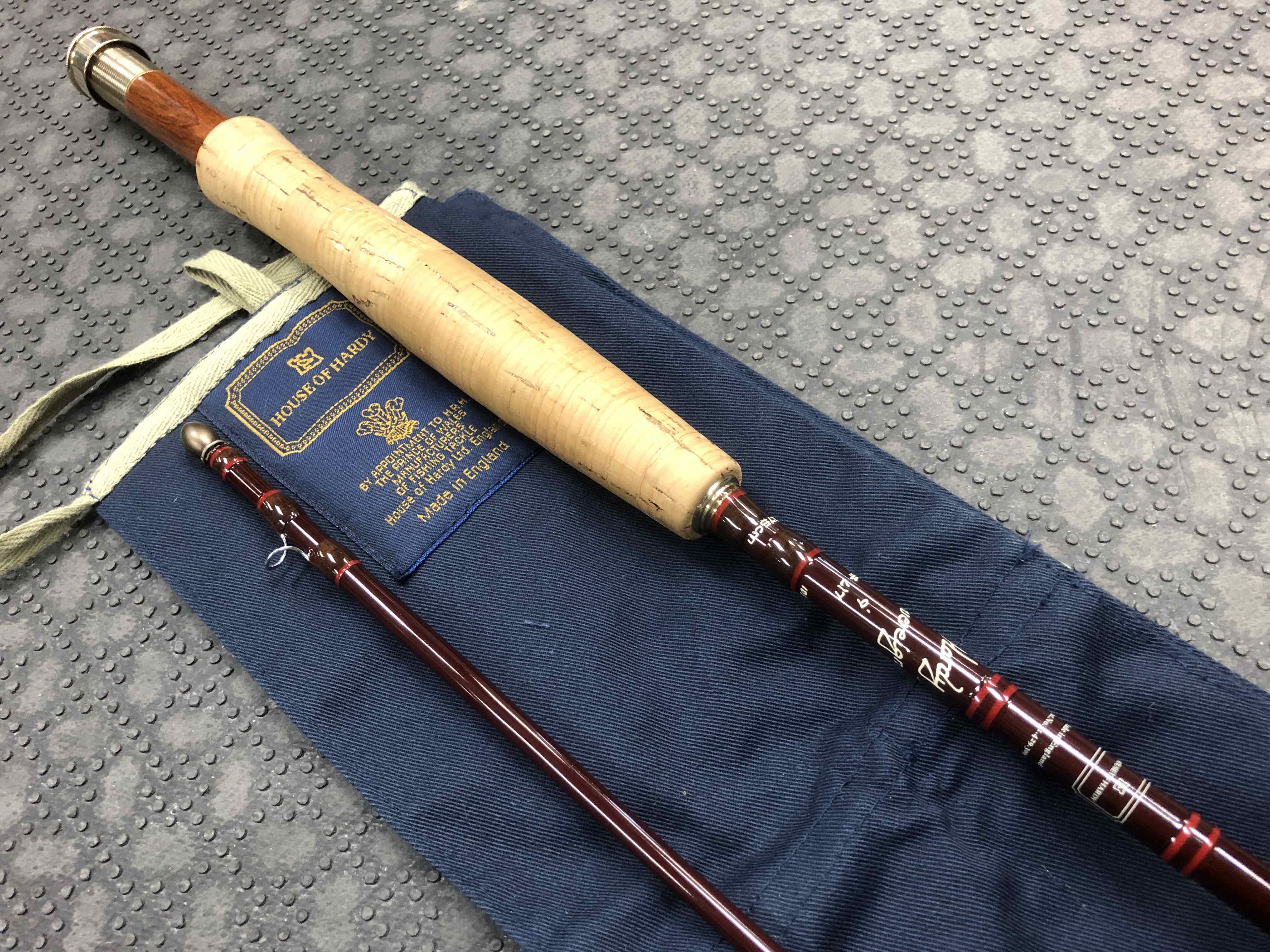 SOLD! – NEW PRICE! – Hardy Sovereign – 2 Pc – 9' – Graphite Fly Rod – 6/7  Wt – C/W Cloth Bag – BEAUTIFUL CONDITION! – WAS $295 – NOW $195 – The First  Cast – Hook, Line and Sinker's Fly Fishing Shop