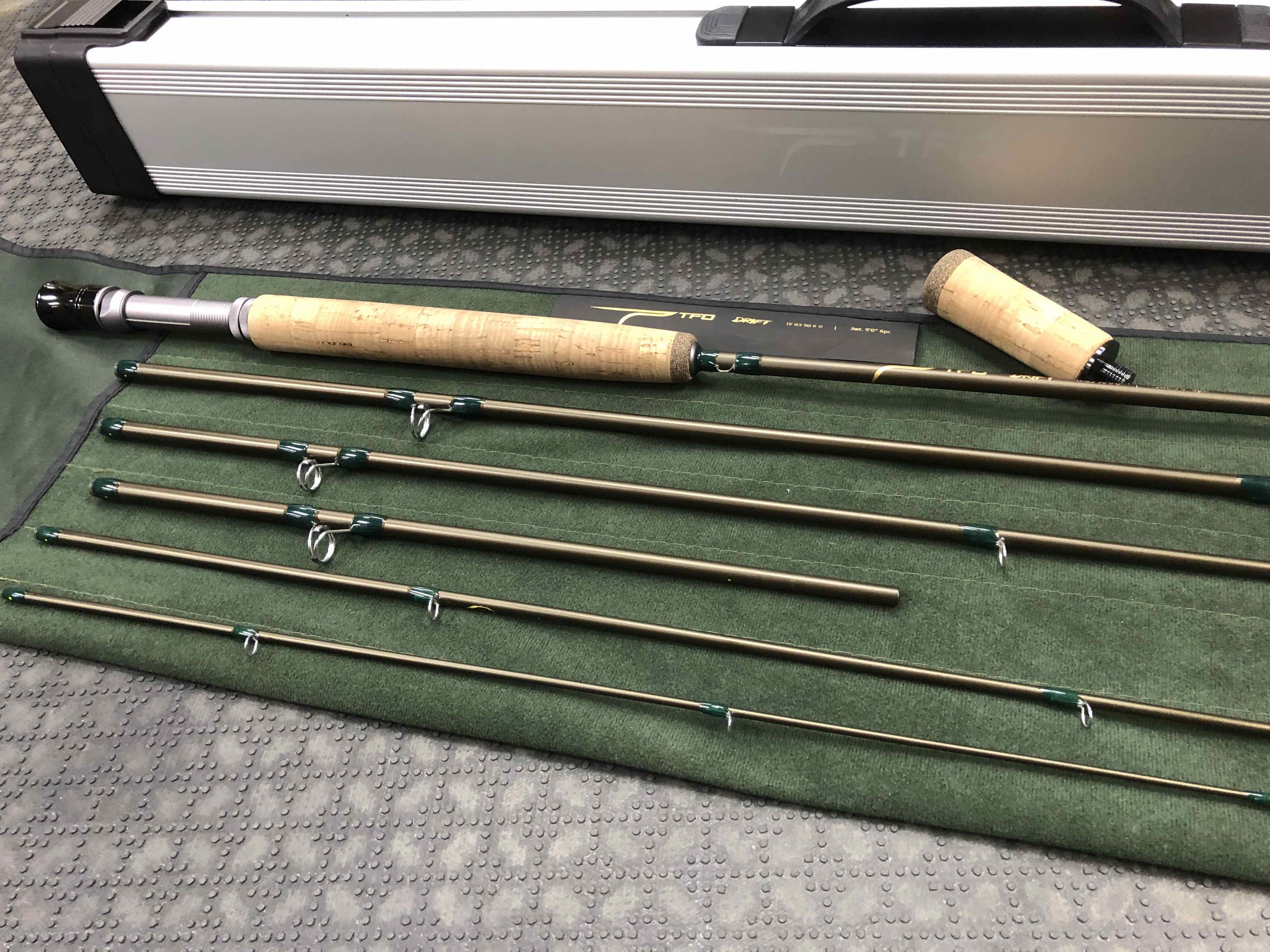 TFO Drift TF 03 90 6 D 3wt 9foot 6pc Fly Rod CC – The First Cast