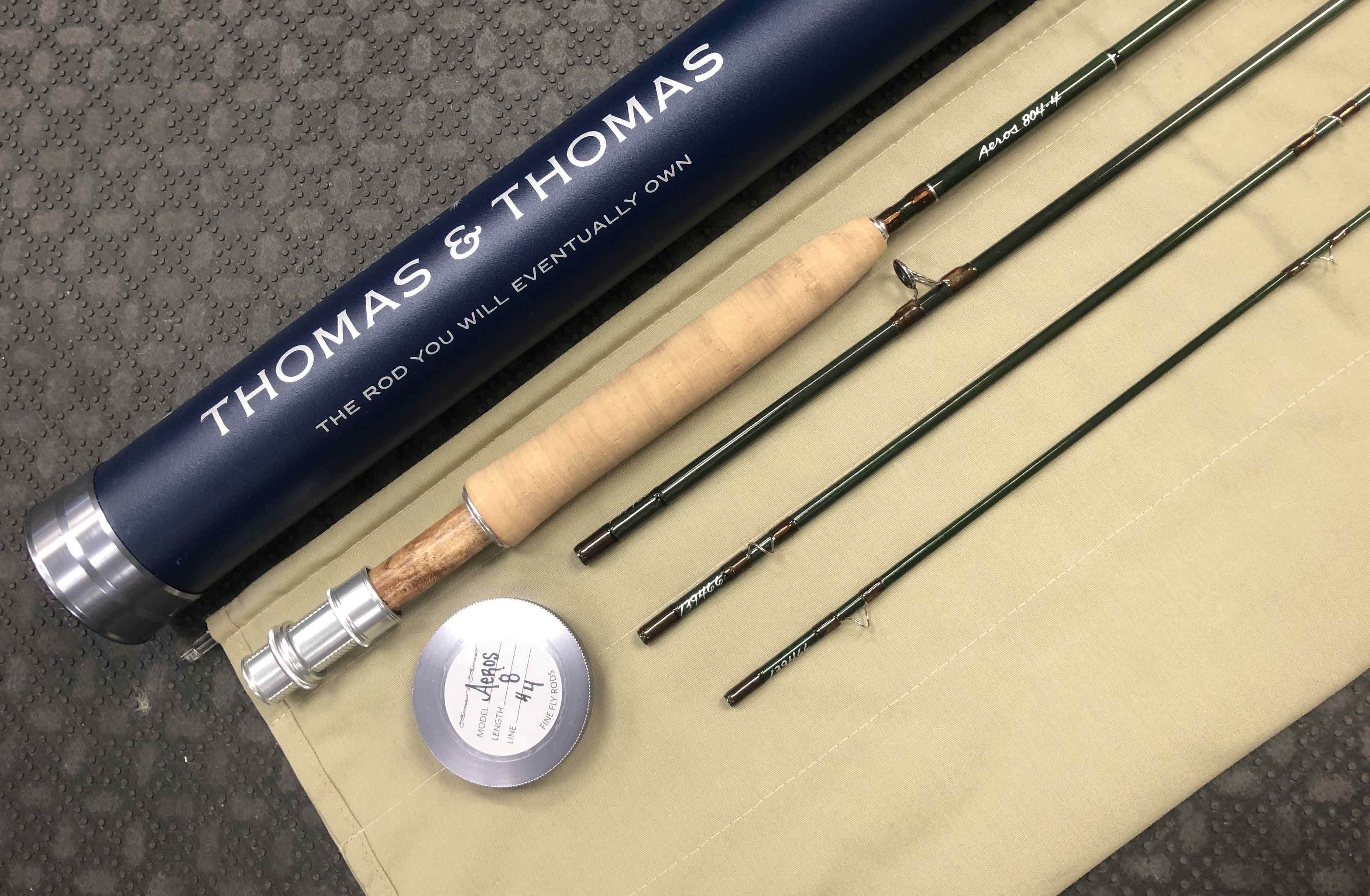 SOLD! – Thomas & Thomas Aeros 804/4 – 8′ 4Pc 4Wt Fly Rod – BRAND NEW! –  $390 – The First Cast – Hook, Line and Sinker's Fly Fishing Shop