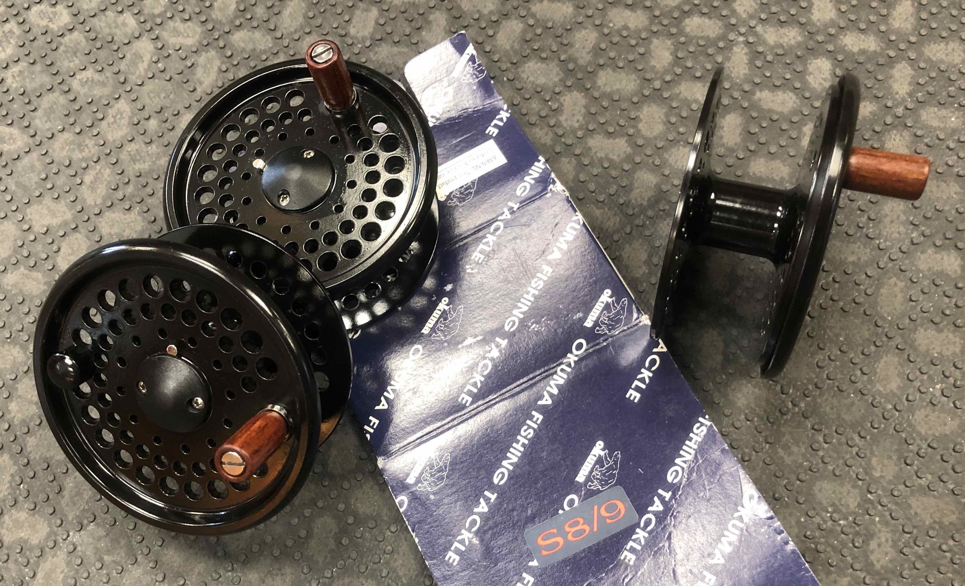SOLD! – Okuma Sierra 8/9 Fly Reel Spare Spools – Three Pieces – BRAND NEW!  – $50 – The First Cast – Hook, Line and Sinker's Fly Fishing Shop