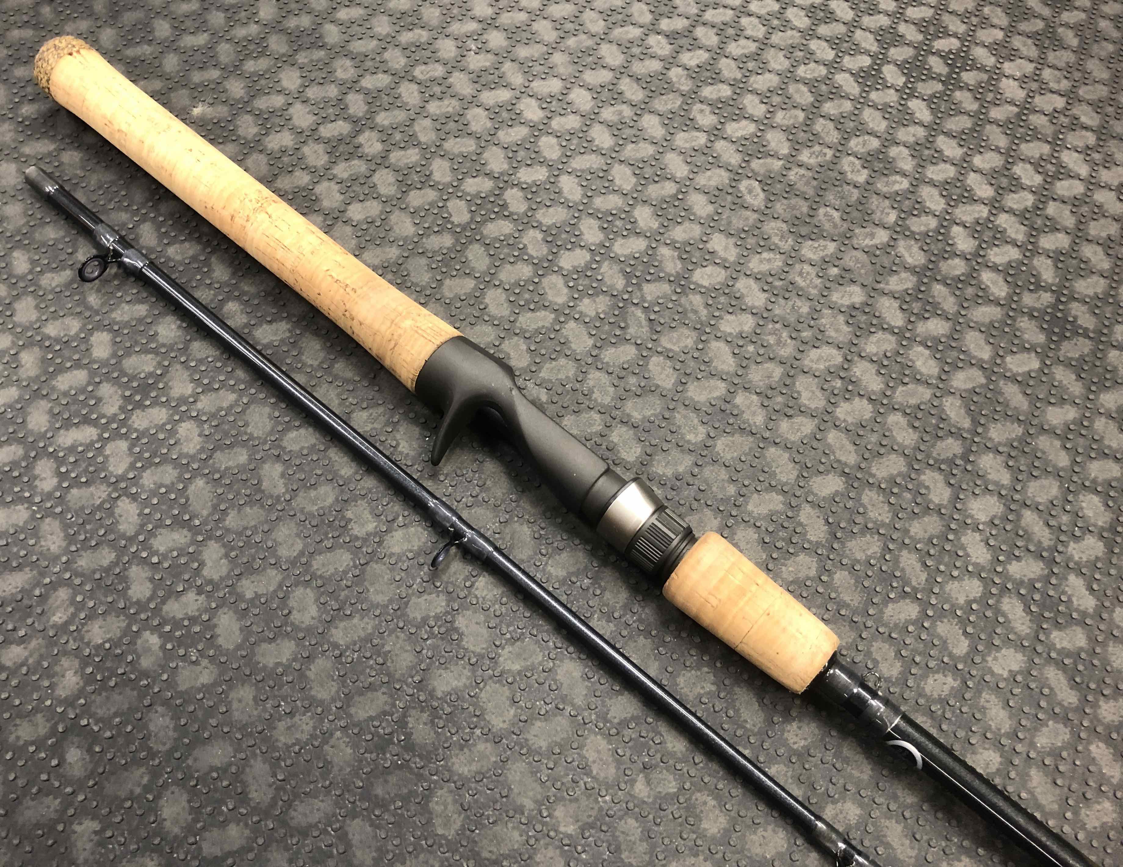 SOLD! – Shimano Compre – CPC66M2B – 2 Piece – Baitcasting Rod – LIKE NEW! –  $40 – The First Cast – Hook, Line and Sinker's Fly Fishing Shop