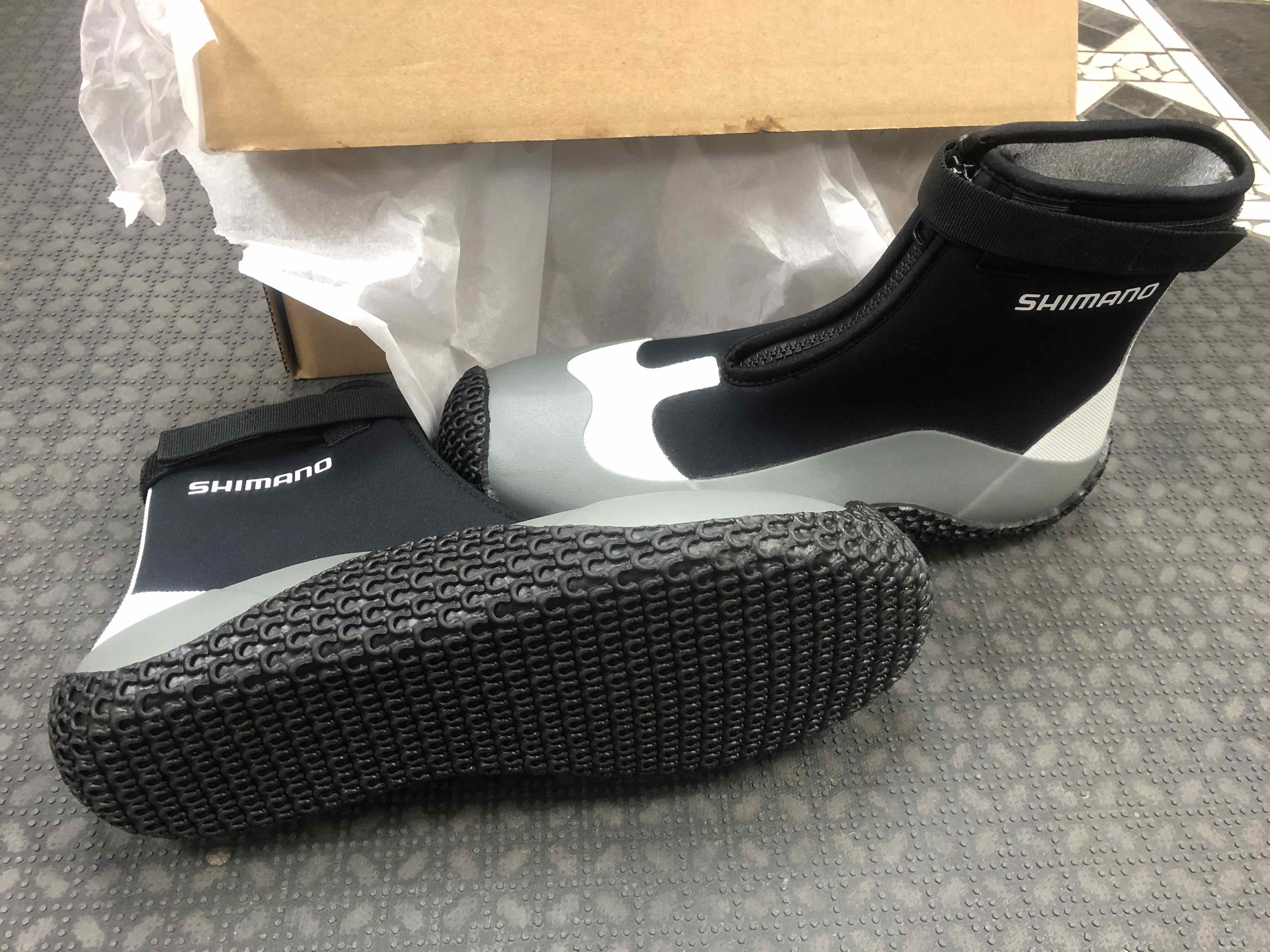 SOLD! – NEW PRICE! – Shimano Flats Wading Boots – SHMWB11BK – Size 11 –  BRAND NEW IN BOX! – $50 – The First Cast – Hook, Line and Sinker's Fly  Fishing Shop