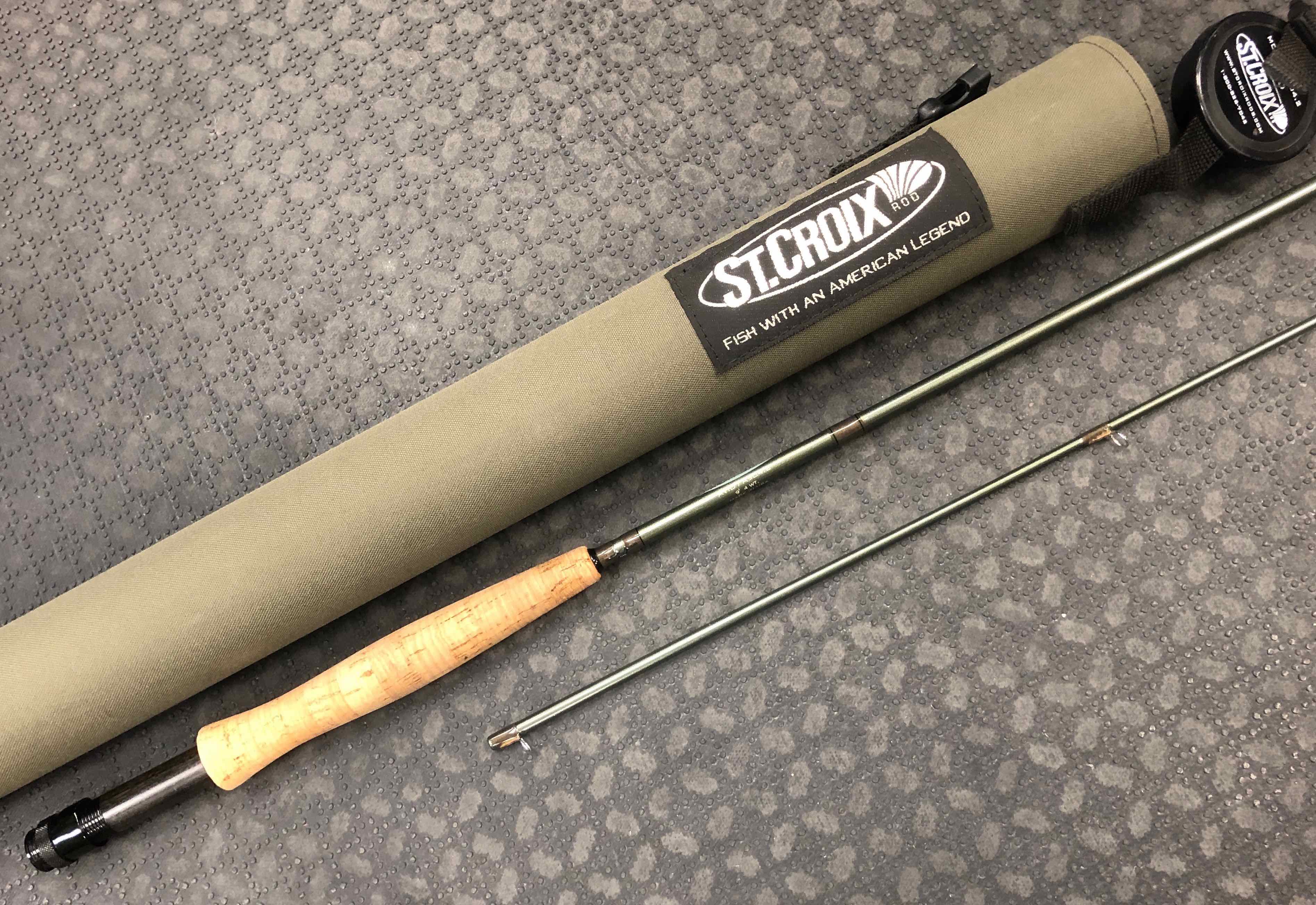 SOLD! – St. Croix Avid Fly Rod – A904-2 – 9' – 4Wt – 2Pc Fly Rod – GREAT  SHAPE! – $75 – The First Cast – Hook, Line and Sinker's Fly Fishing Shop