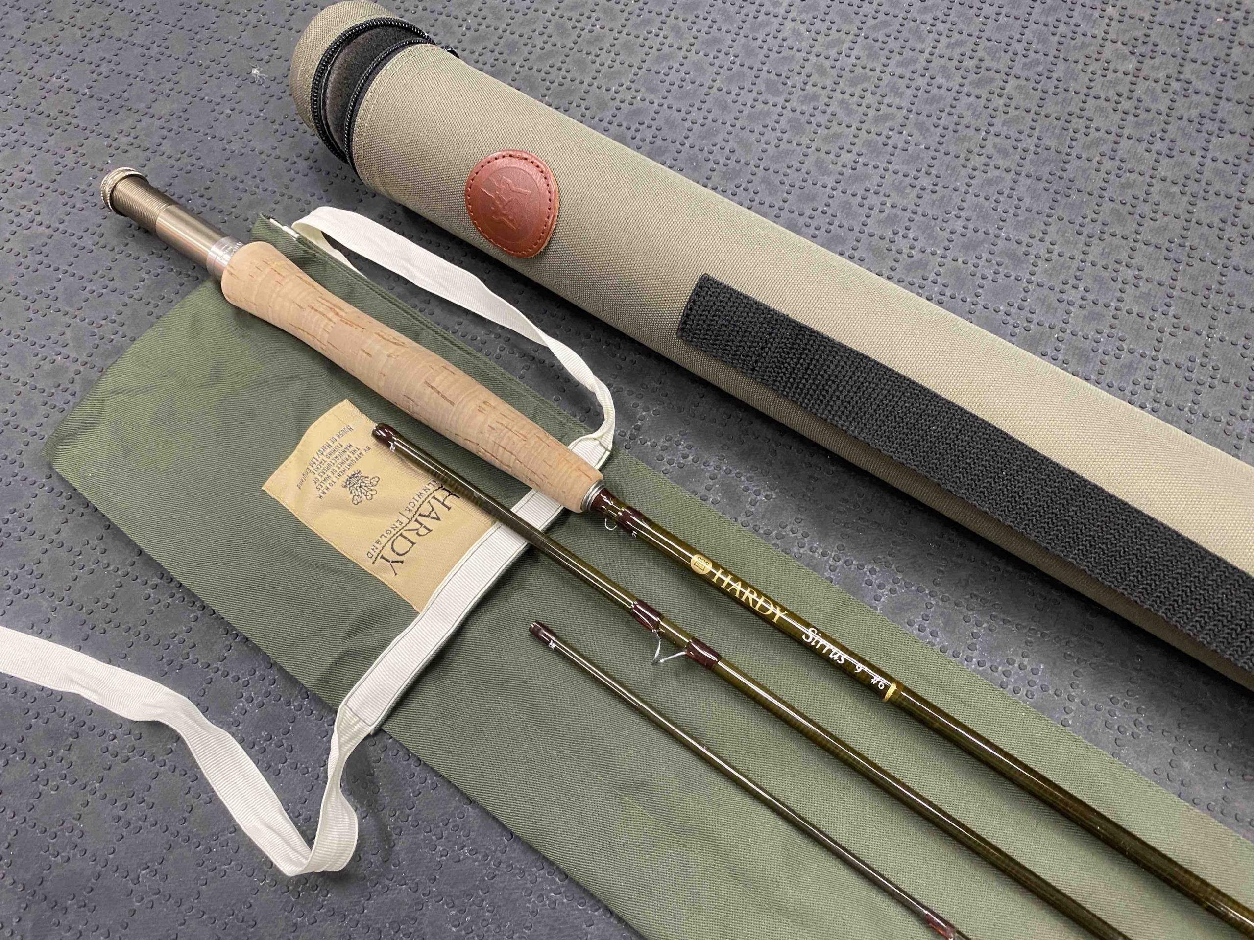 SOLD! – Hardy Sirrus – 9′ – 6Wt – 3Pc – Fly Rod – LIKE NEW! – $325