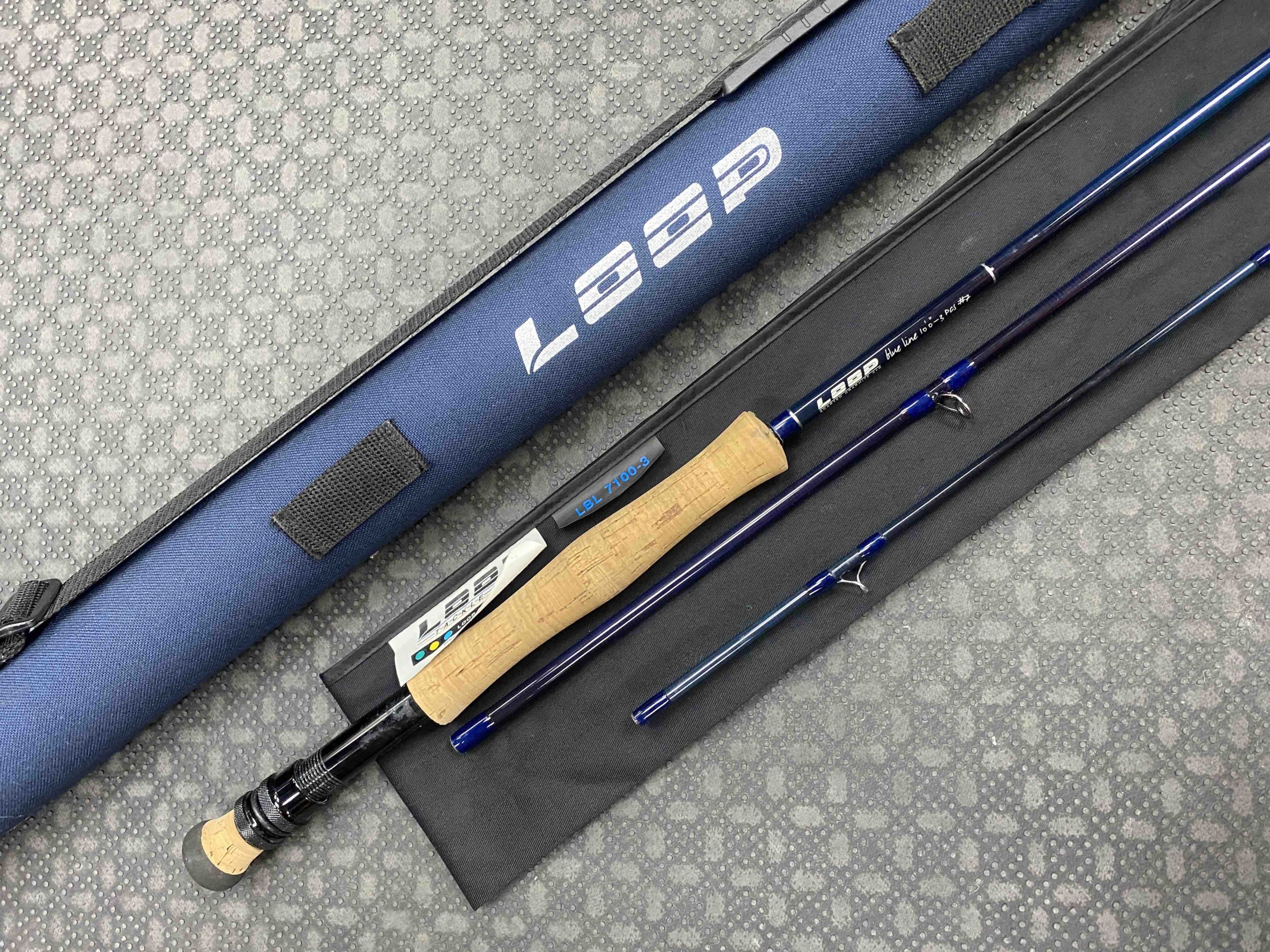 SOLD! – Loop Blue Line – 10' – #7 – 3Pc Fly Rod – GREAT SHAPE! – $100 – The  First Cast – Hook, Line and Sinker's Fly Fishing Shop