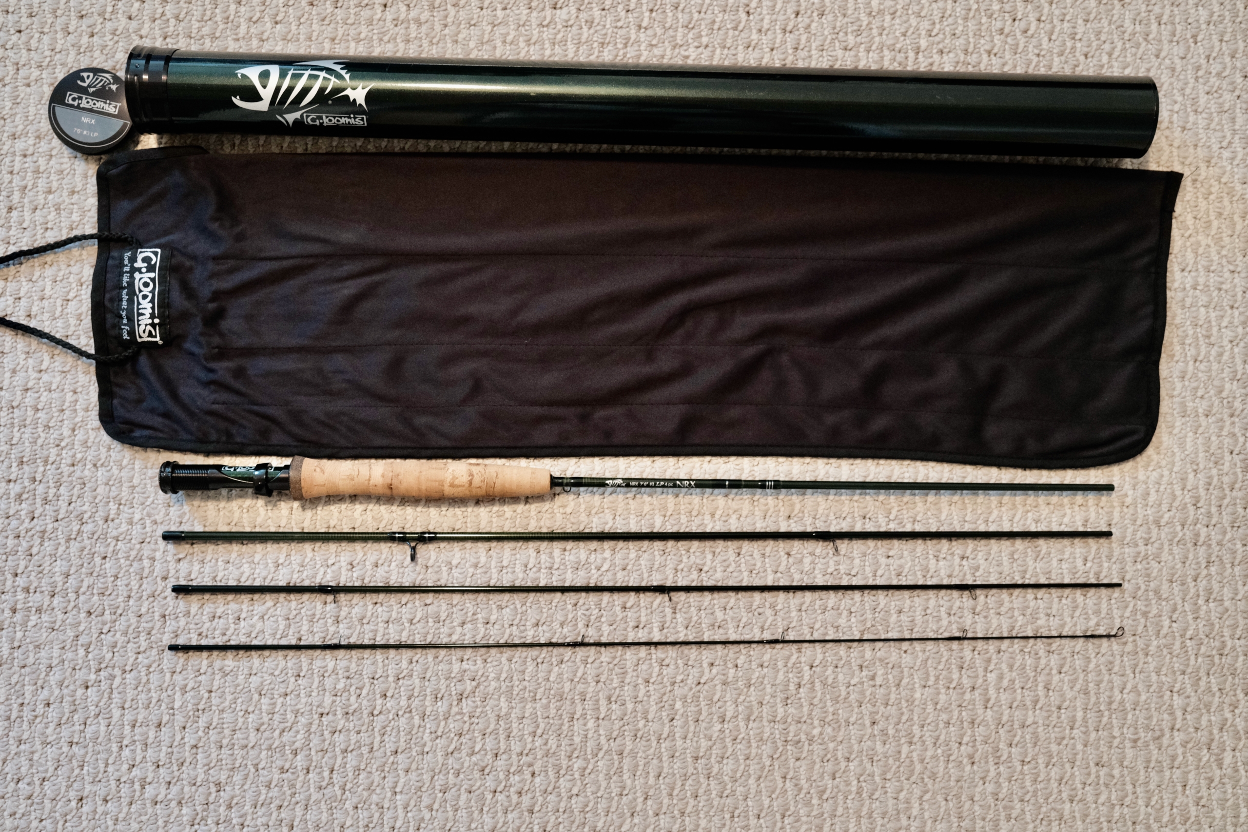 SOLD! – NEW PRICE! – NRX – LP – 7'6” – 3 Wt – 4PC – Fly Rod – EXCELLENT  SHAPE! – $400 – The First Cast – Hook, Line and Sinker's Fly Fishing Shop