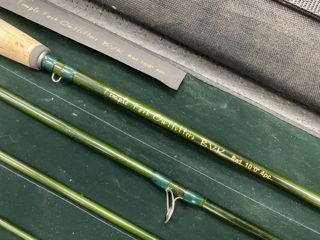 SOLD! – Temple Fork Outfitters TFO BVK – 10′ – 6Wt – 4Pc Fly Rod – GREAT  SHAPE! – $225 – The First Cast – Hook, Line and Sinker's Fly Fishing Shop