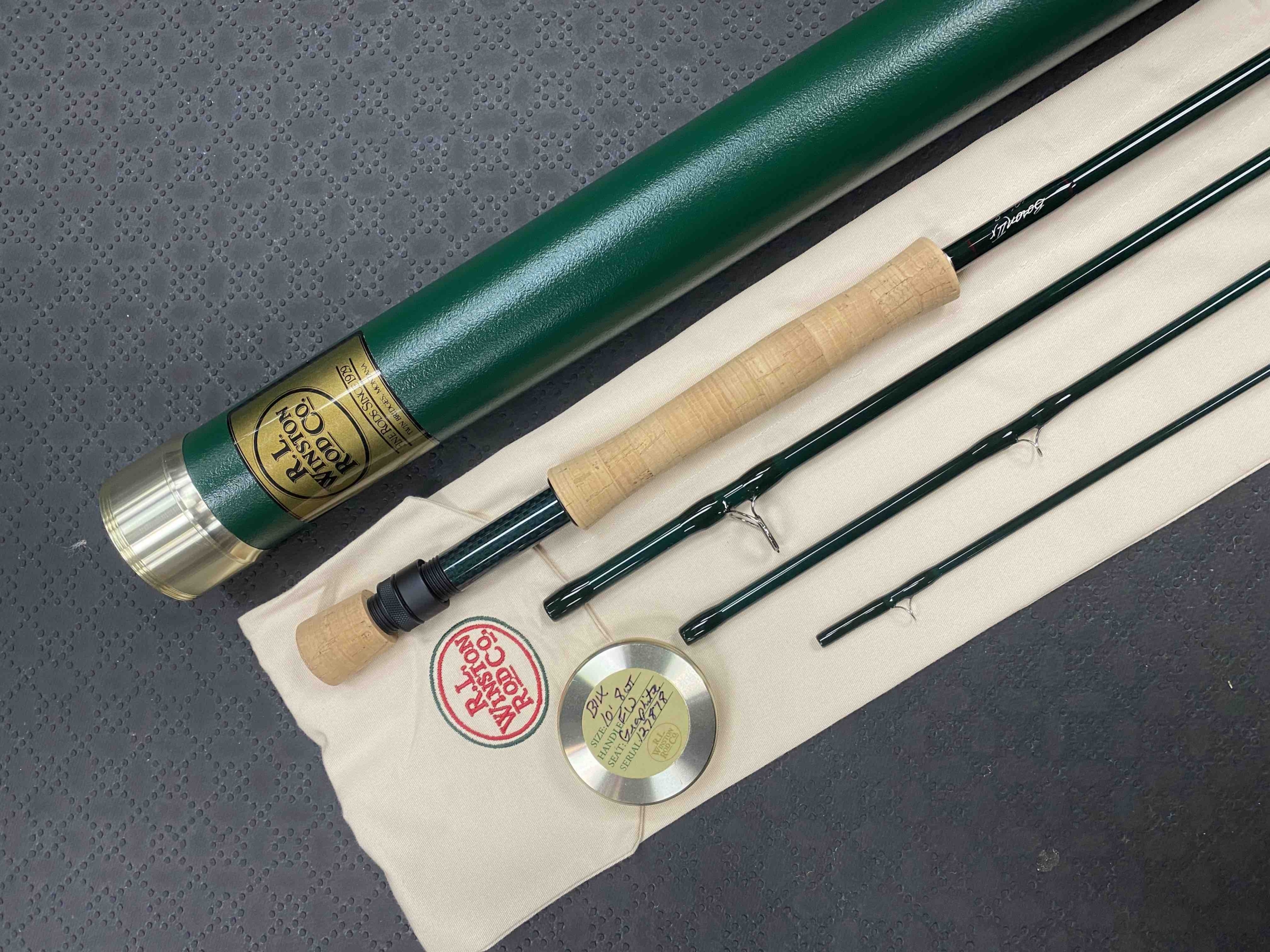 SOLD! – R.L. Winston Boron IIX – 4Pc – 10′ – 8Wt Fly Rod – MINT CONDITION!  – $450 – The First Cast – Hook, Line and Sinker's Fly Fishing Shop