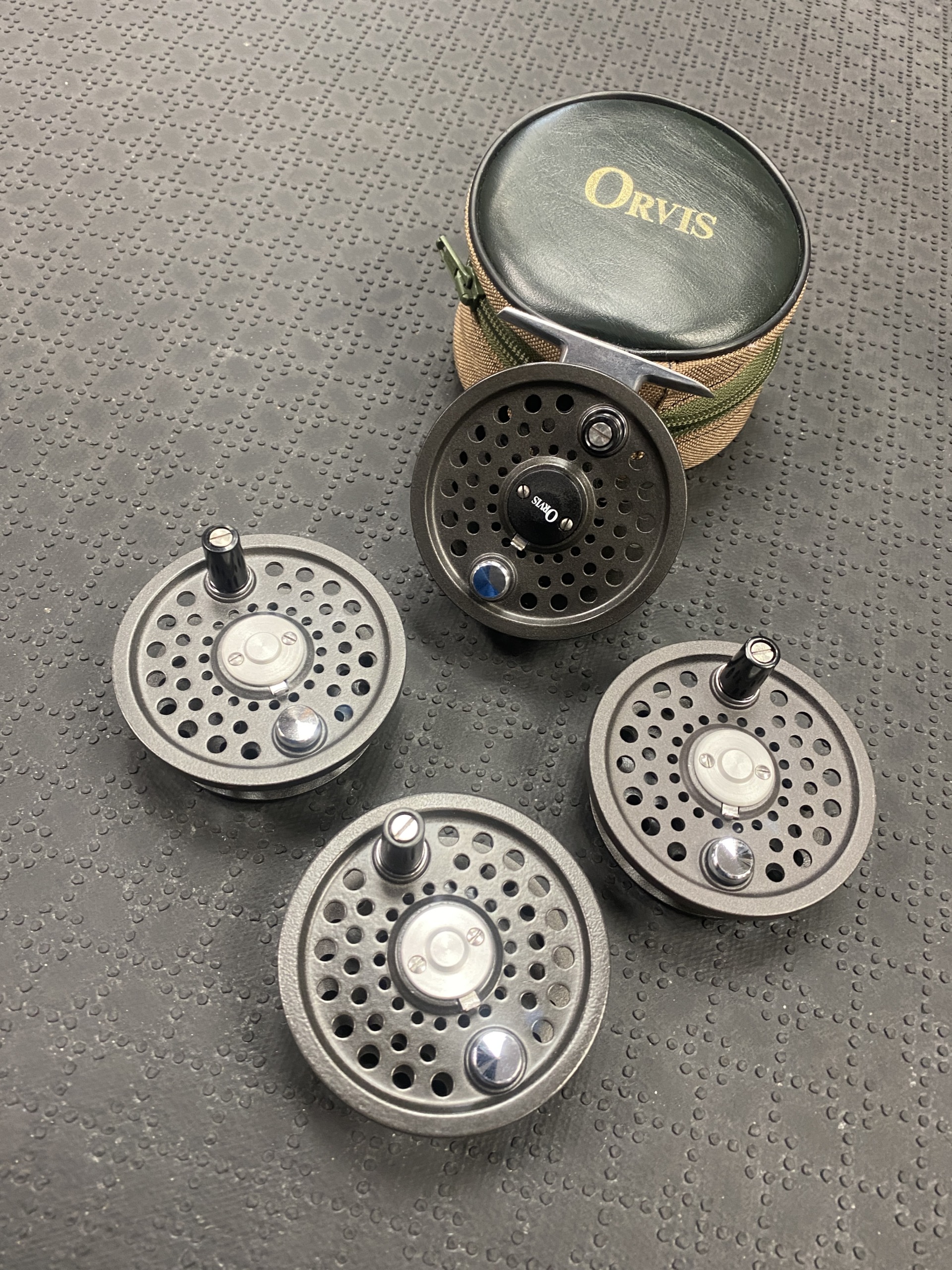 SOLD! – Orvis – Battenkill 3/4 – Made in England Fly Reel – C/W 3 Spare  Spools! – LIKE NEW! – $ – The First Cast – Hook, Line and Sinker's Fly  Fishing Shop