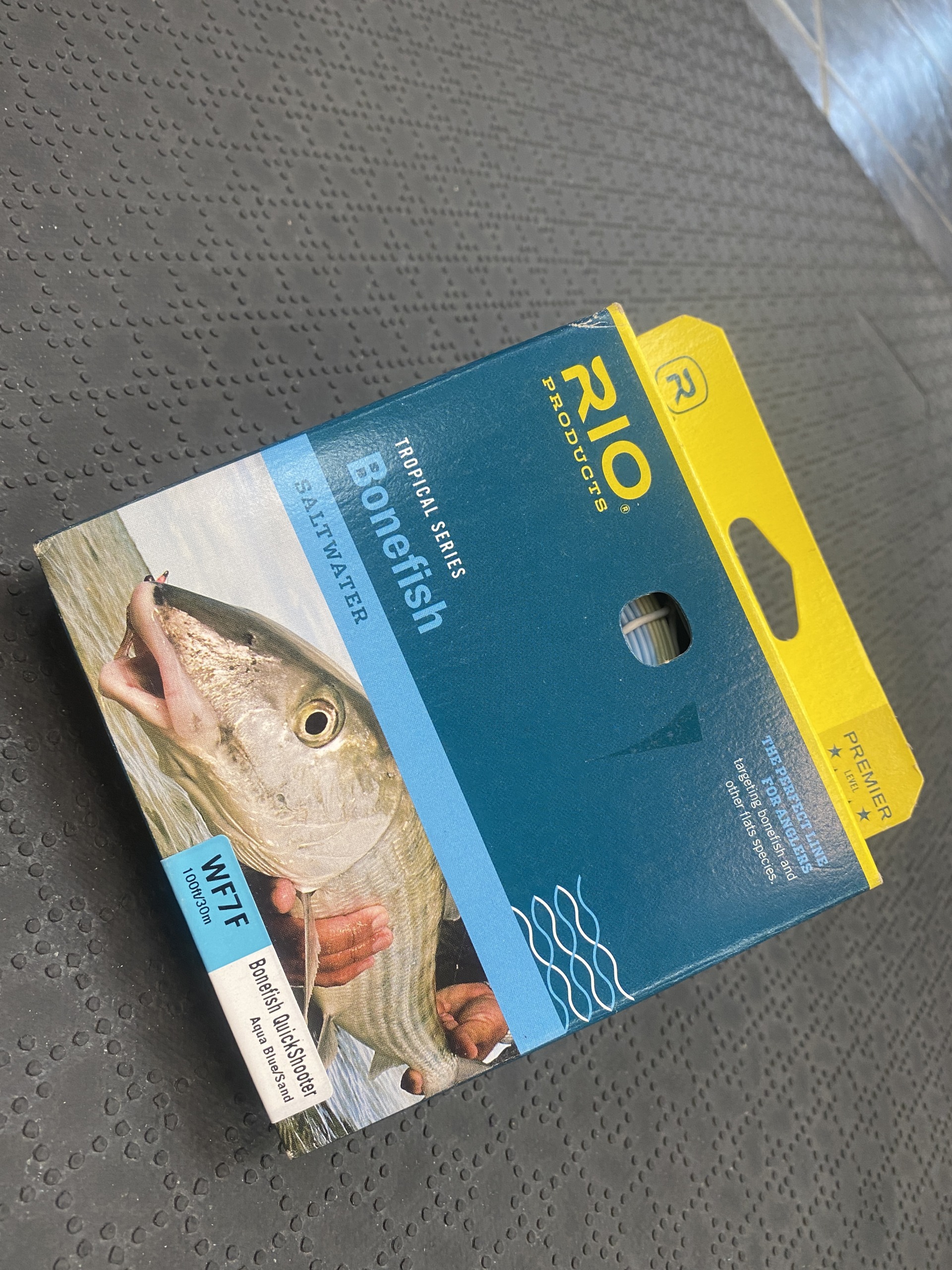 SOLD! – NEW PRICE! – RIO Tropical Series WF7F QuickShooter – Aqua Blue/Sand  Bonefish – Fly Line – NEW IN BOX! – $30 – The First Cast – Hook, Line and  Sinker's Fly Fishing Shop