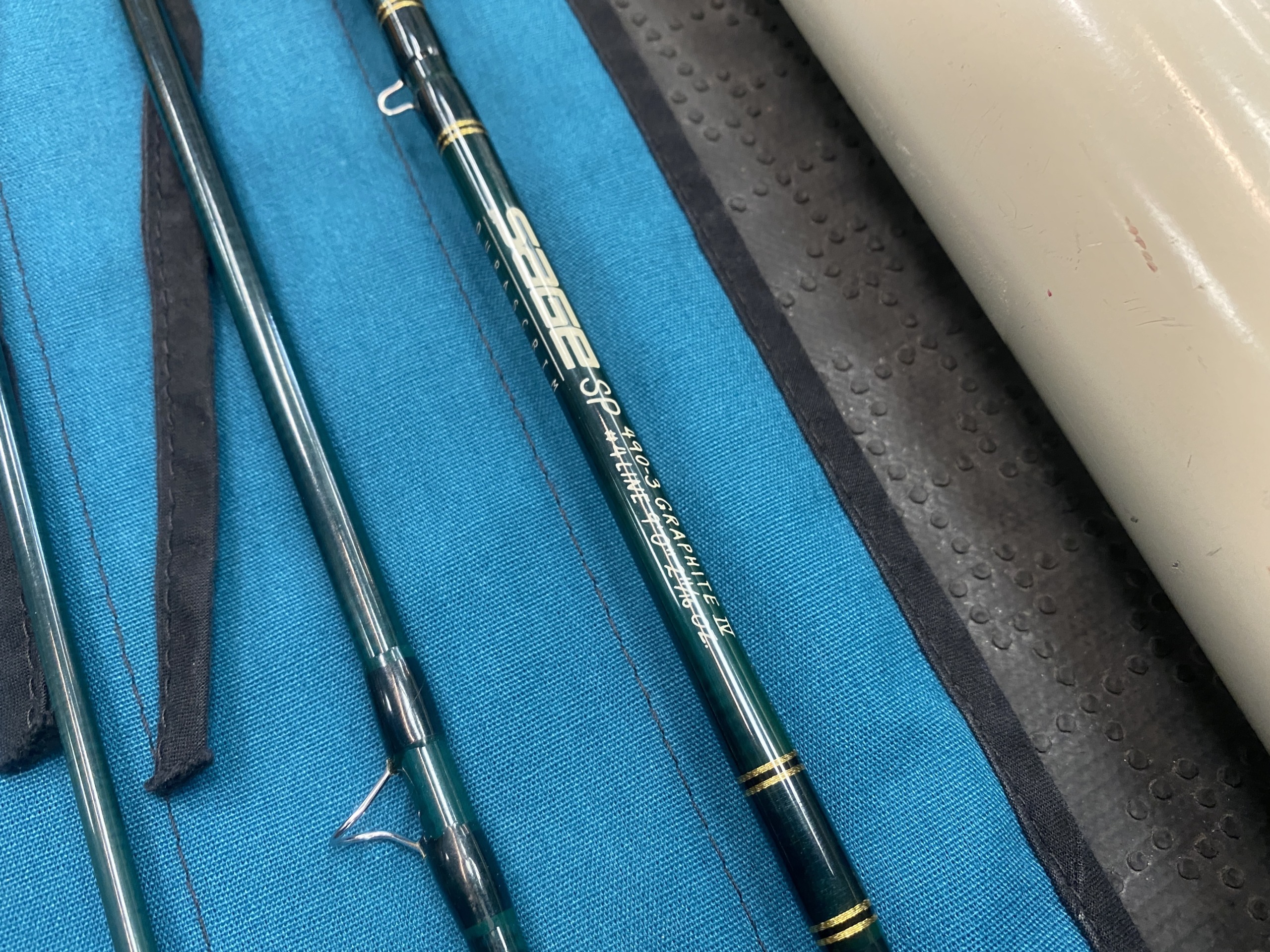 SOLD! – NEW PRICE! – Sage SP – 490-3 – Graphite IV – 9′ – 4 Wt – 3 Pc Fly  Rod – GREAT SHAPE! – NOW $300 – WAS $400 – The First Cast – Hook, Line and  Sinker's Fly Fishing Shop