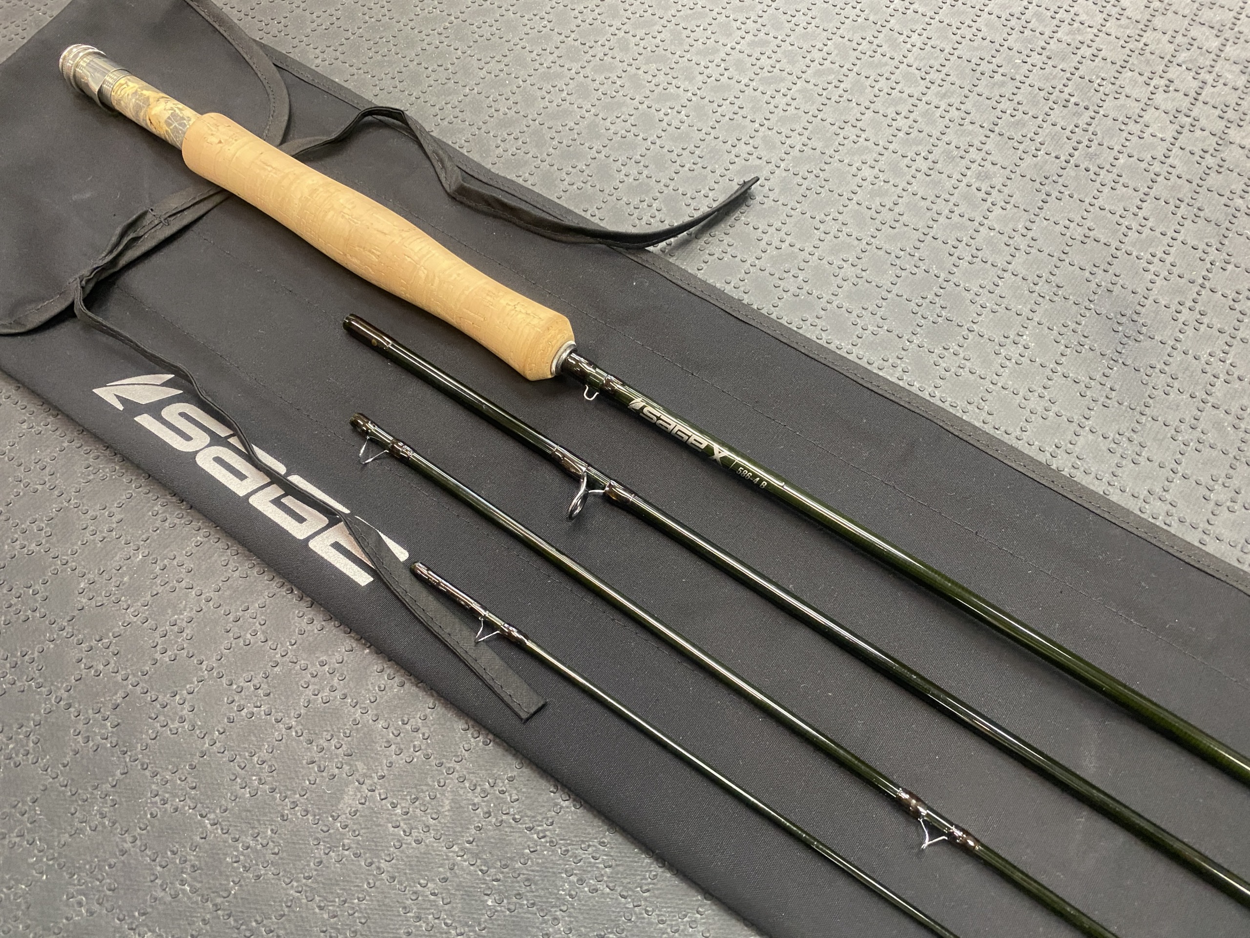 SOLD! – NEW PRICE! – Sage X – 586-4B – Custom Built 5 Wt – 8′ 6″ – 4 Pc Fly  Rod – LIKE NEW! – NOW $500- WAS $600 – The First Cast – Hook, Line and  Sinker's Fly Fishing Shop