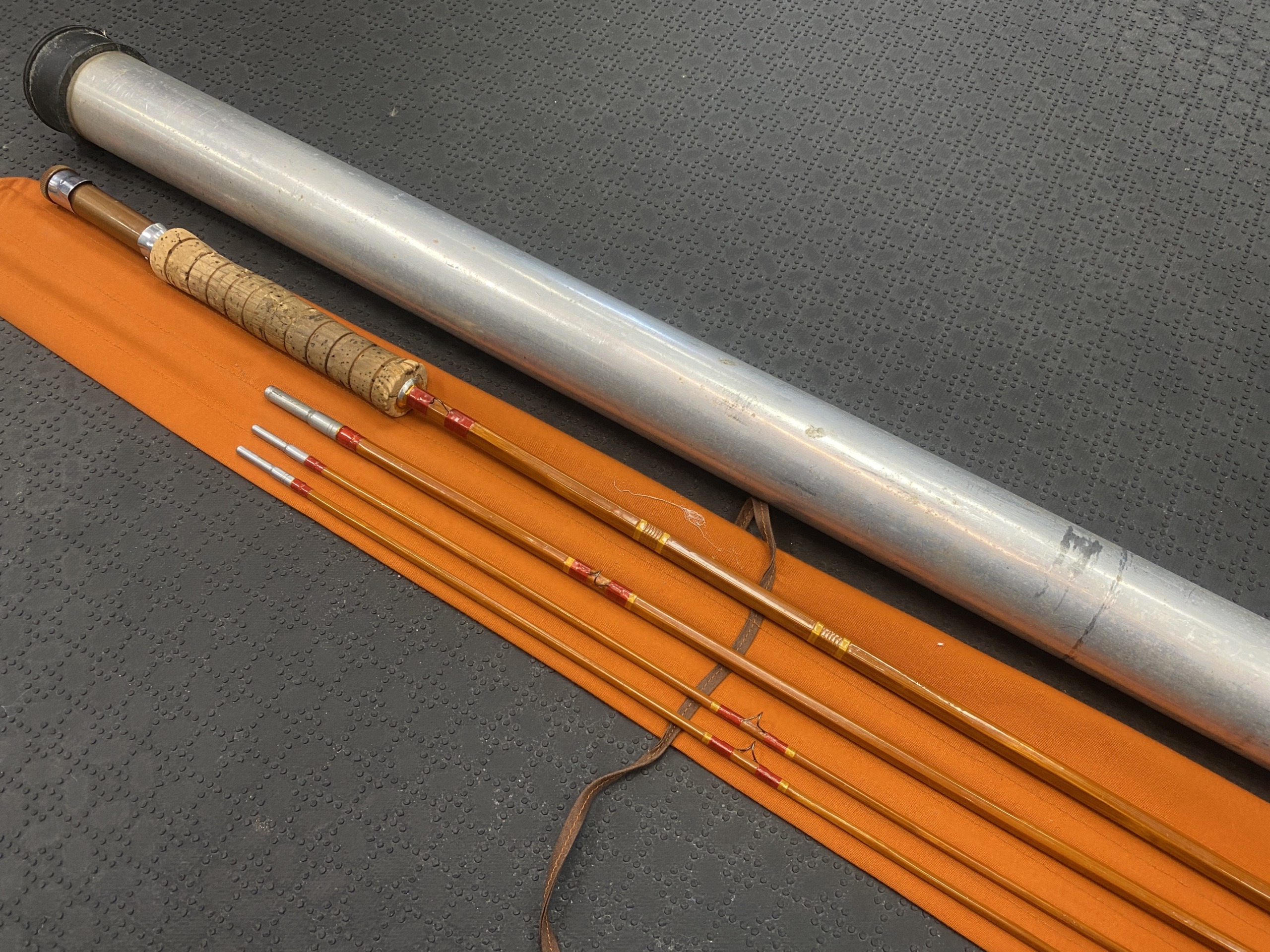 SOLD! – NEW PRICE! – South Bend Bamboo Fly Rod – 9′ 3 Pc – 2 Tip – GOOD  SHAPE! – $100 – The First Cast – Hook, Line and Sinker's Fly Fishing Shop