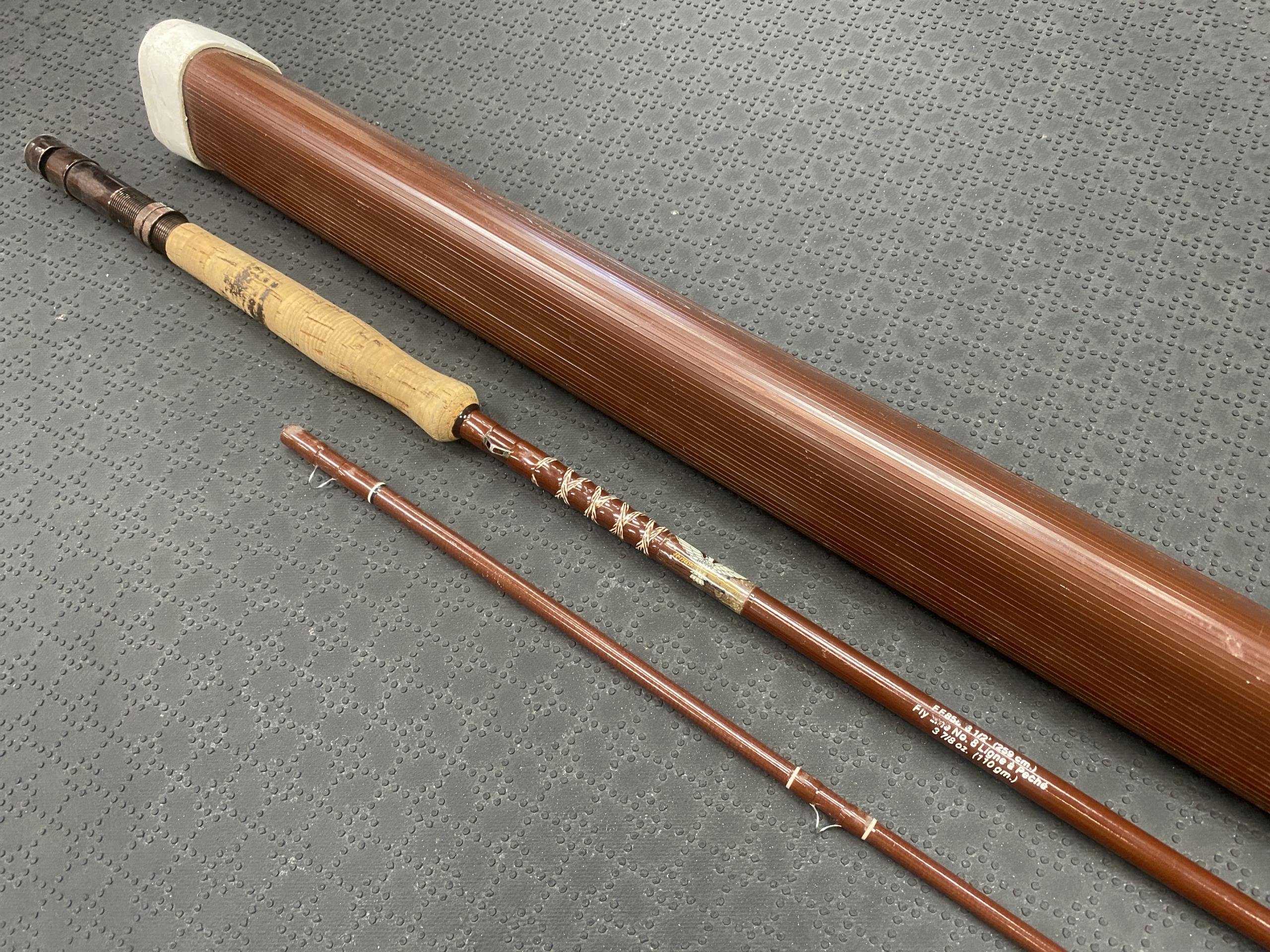 SOLD! – NEW PRICE! – Vintage Fenwick Fly Rod c/w Tube – FF858 – 2