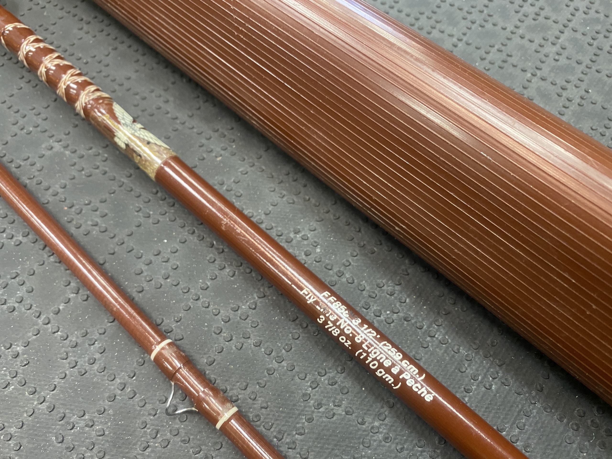 SOLD! – NEW PRICE! – Vintage Fenwick Fly Rod c/w Tube – FF858 – 2 Pc – 8Wt  – 110gm – GOOD SHAPE! – $100 – The First Cast – Hook, Line and Sinker's Fly  Fishing Shop