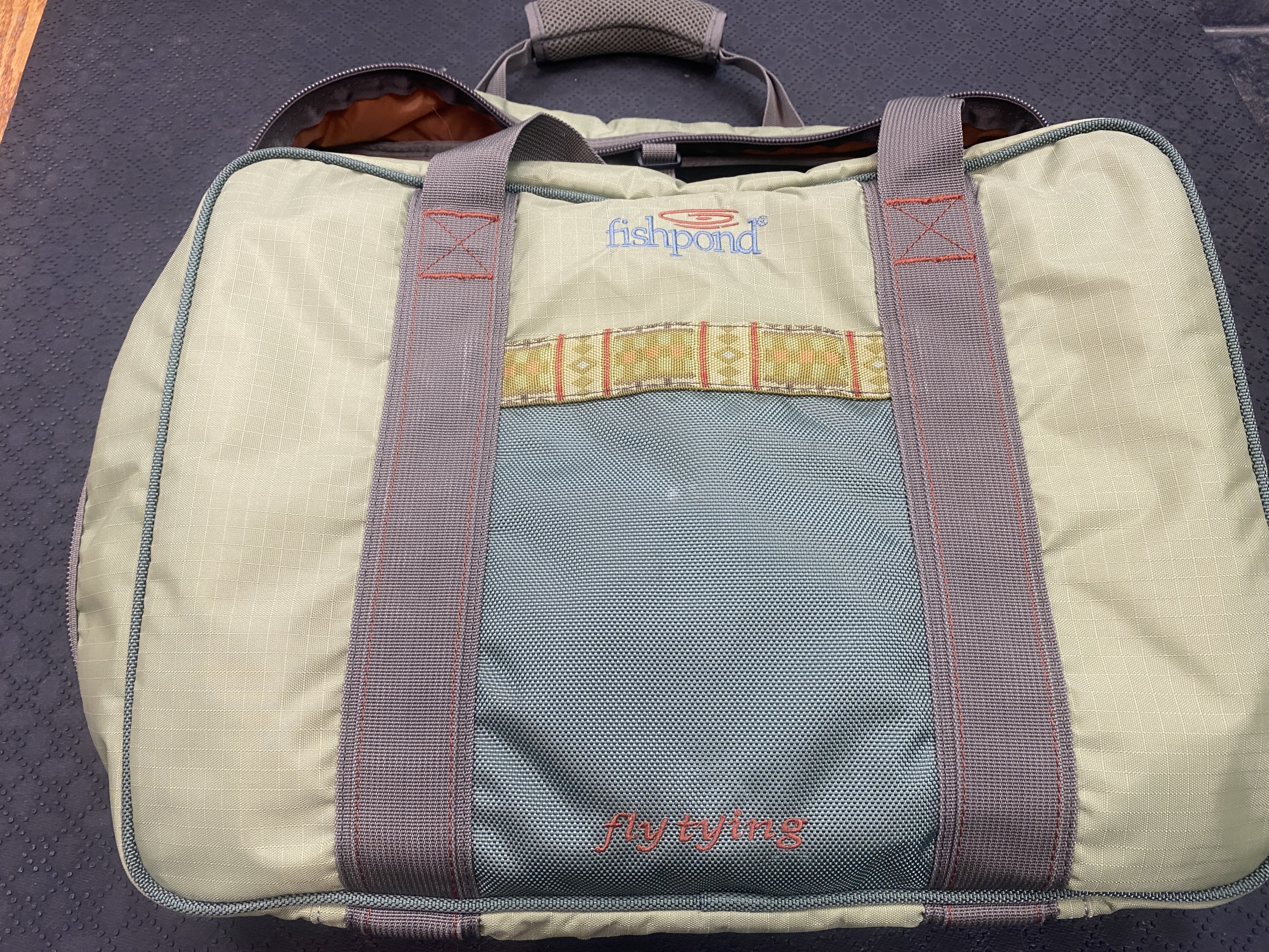 SOLD! – Fishpond Tomahawk Fly Tying Kit Bag – LIKE NEW! – $75 – The First  Cast – Hook, Line and Sinker's Fly Fishing Shop