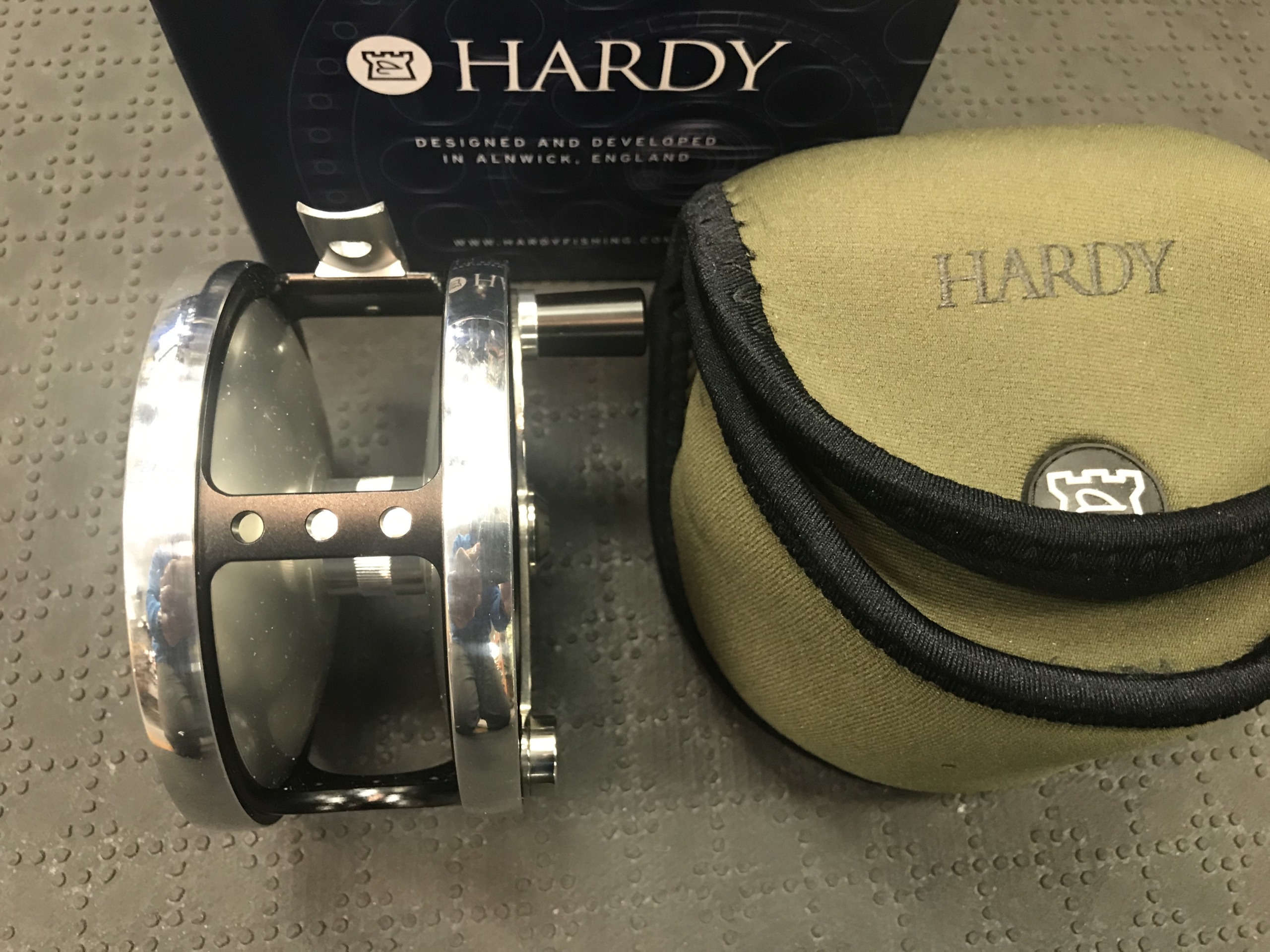 SOLD! – Hardy Cascapedia MK II 8/9 Spey Fly Reel – NEW IN BOX! – $500 – The  First Cast – Hook, Line and Sinker's Fly Fishing Shop