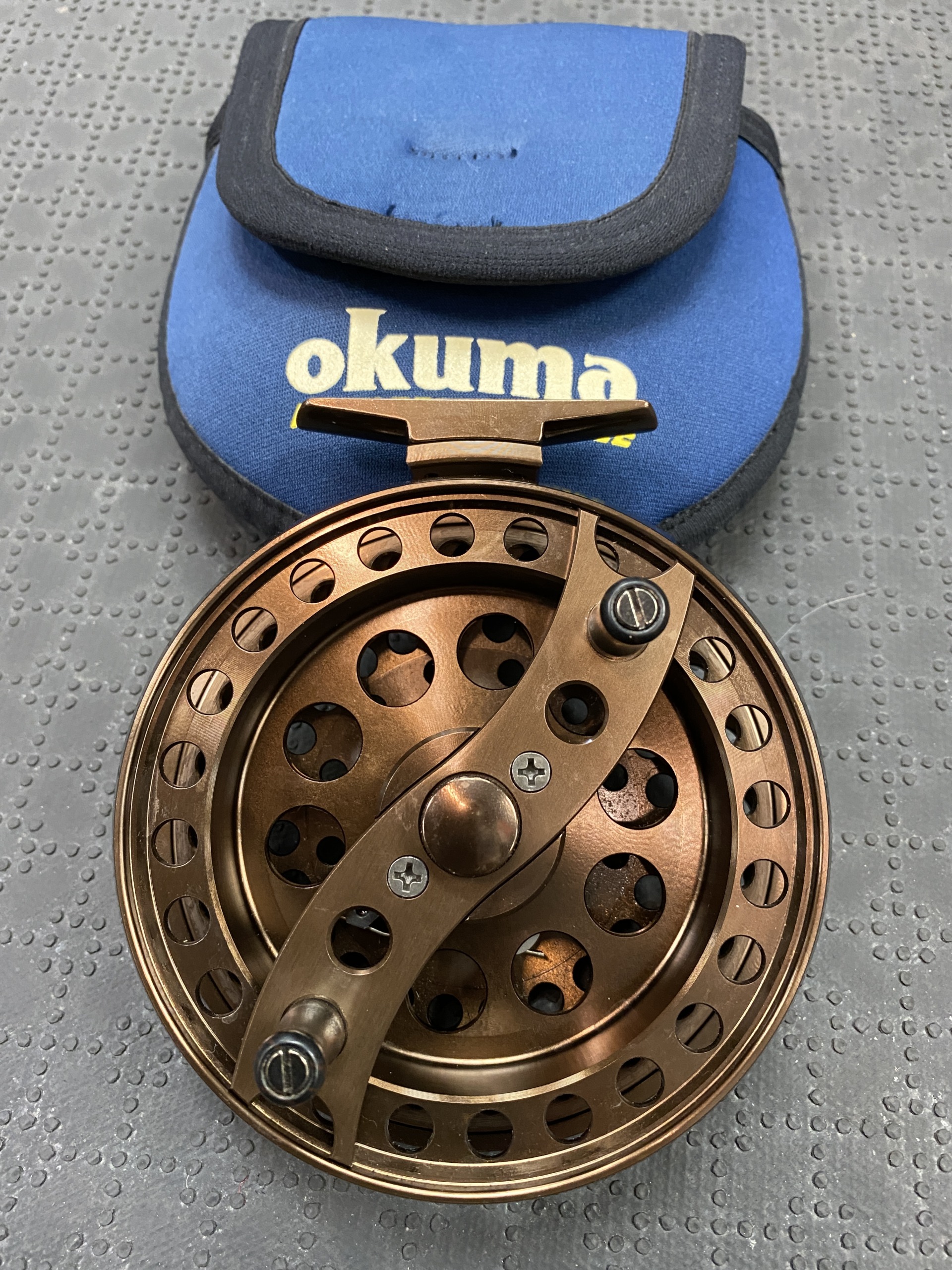 SOLD! – Okuma Aventa – VT1002 – Centerpin Float Reel – GREAT SHAPE! – $125  – The First Cast – Hook, Line and Sinker's Fly Fishing Shop