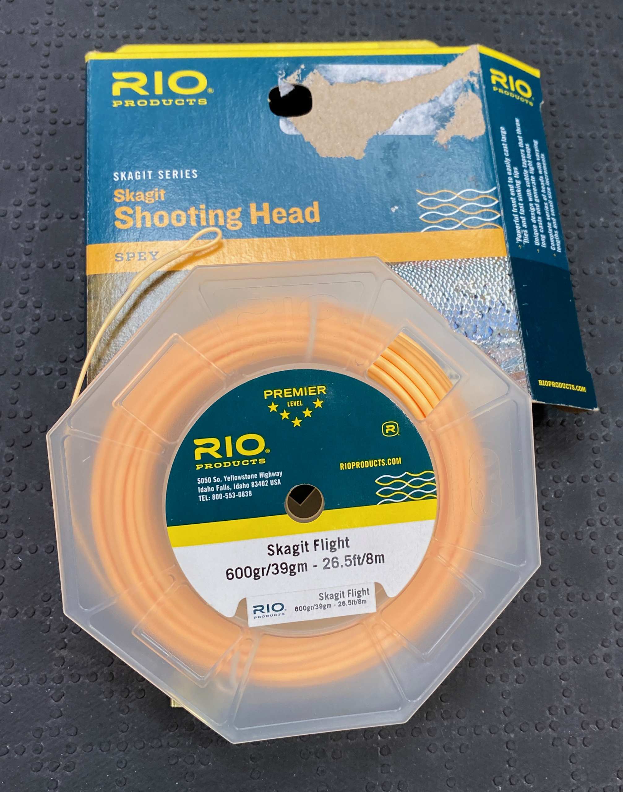 RIO Skagit Flight Shooting Head – 600Gr – NEW! – $30 – The First