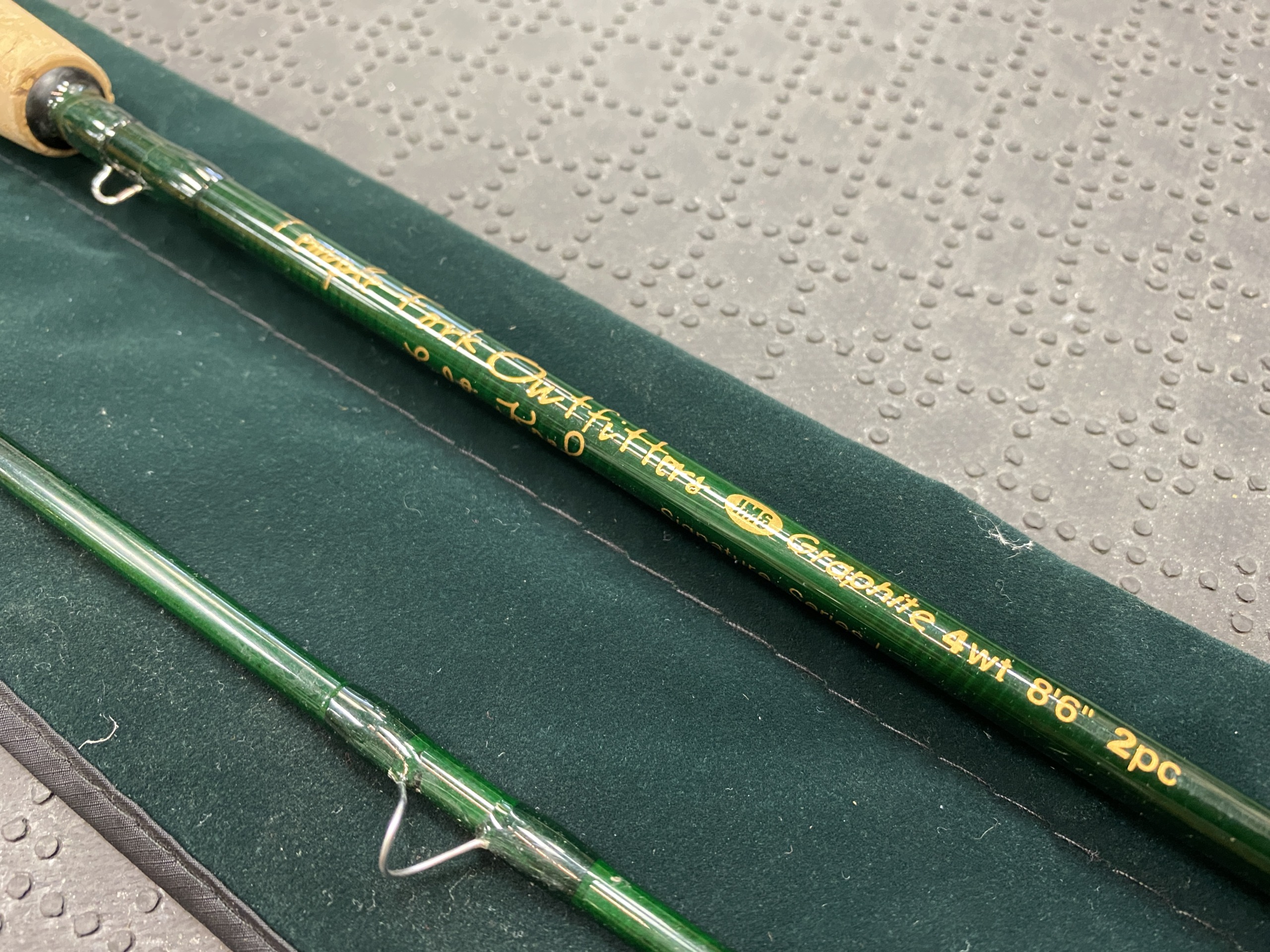 SOLD! – TFO – Temple Fork Outfitters – Lefty Kreh – IM6 Graphite – 8′ 6″ –  4Wt – 2Pc Fly Rod – GREAT SHAPE! – $100 – The First Cast – Hook, Line and  Sinker's Fly Fishing Shop