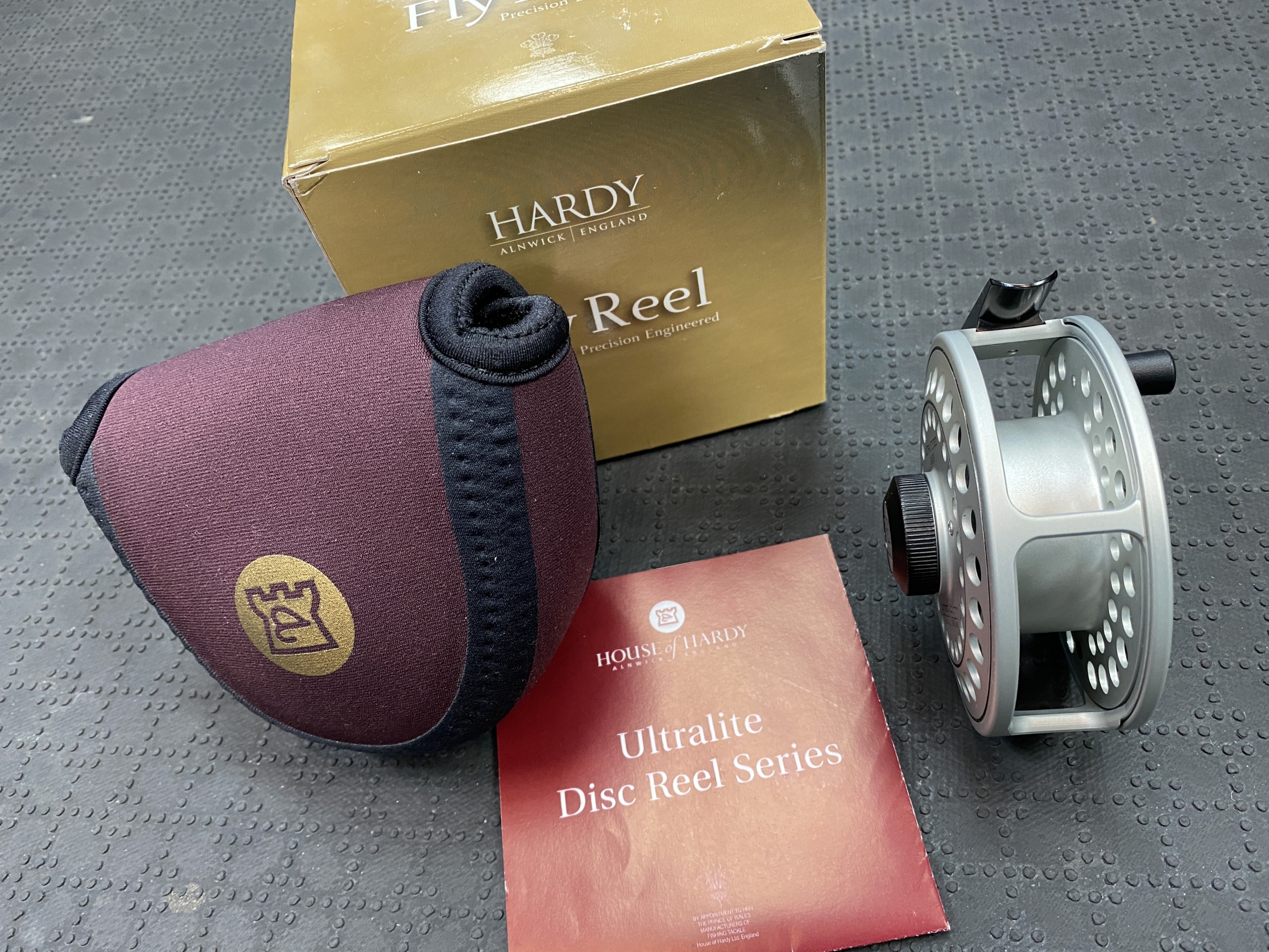 SOLD! – NEW PRICE! – Hardy House of Hardy Fly Reel – Alnwick England –  Ultralite Disc LA – 7/8 – LIKE NEW! – $250 – The First Cast – Hook, Line  and Sinker's Fly Fishing Shop