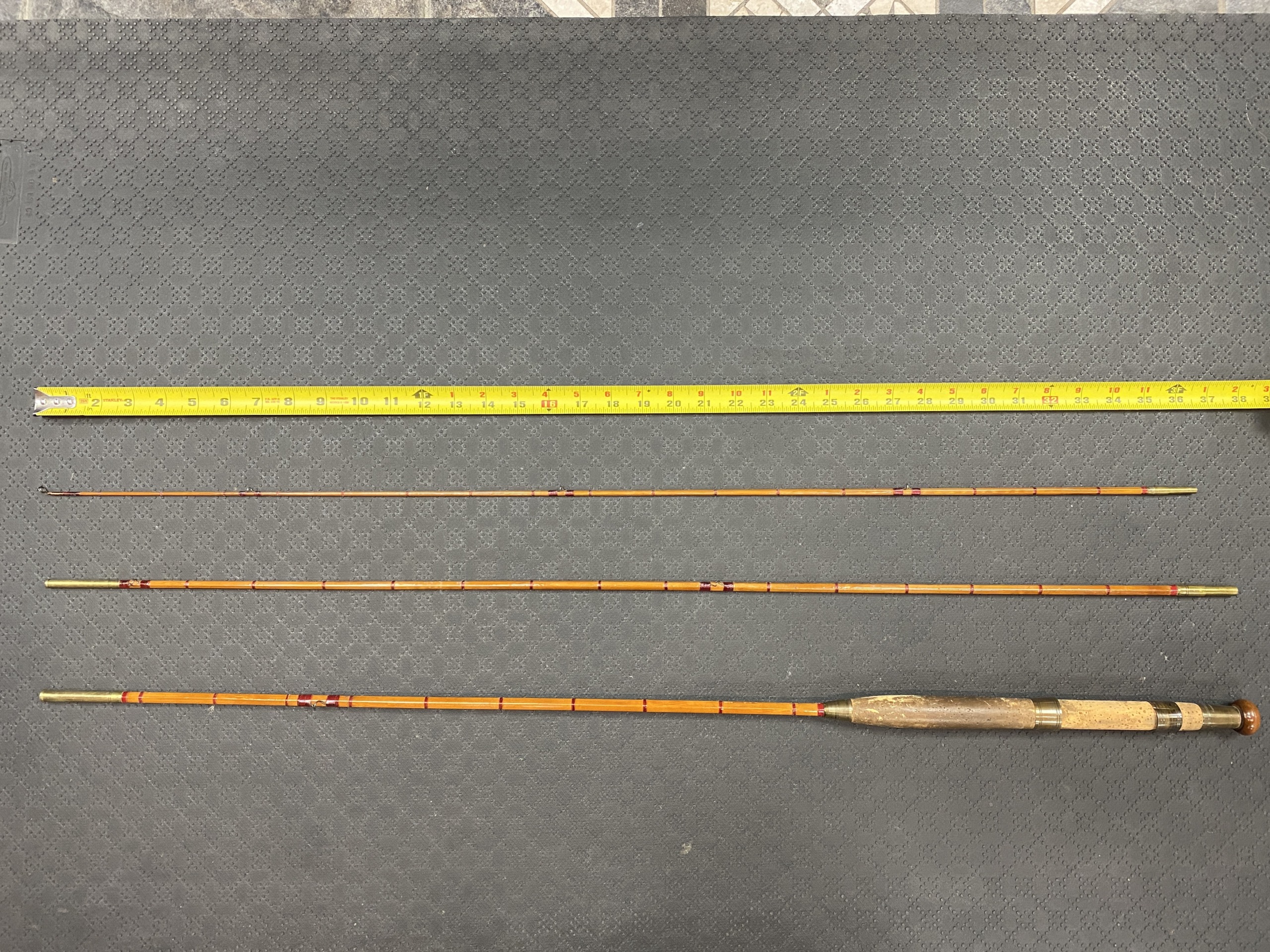 SOLD! – Vintage Milwards – Bamboo Fly Rod – 9′ – 3Piece – GREAT SHAPE! –  $200 – The First Cast – Hook, Line and Sinker's Fly Fishing Shop