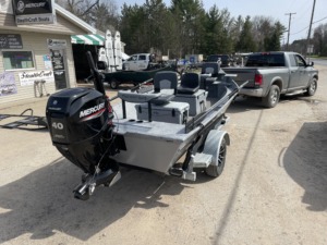 2022 Stealthcraft 16 X 54 Power Drifter Sled - Mercury 2022 60/40 Jet Long tiller Handle - AWESOME SHAPE! - $35,000