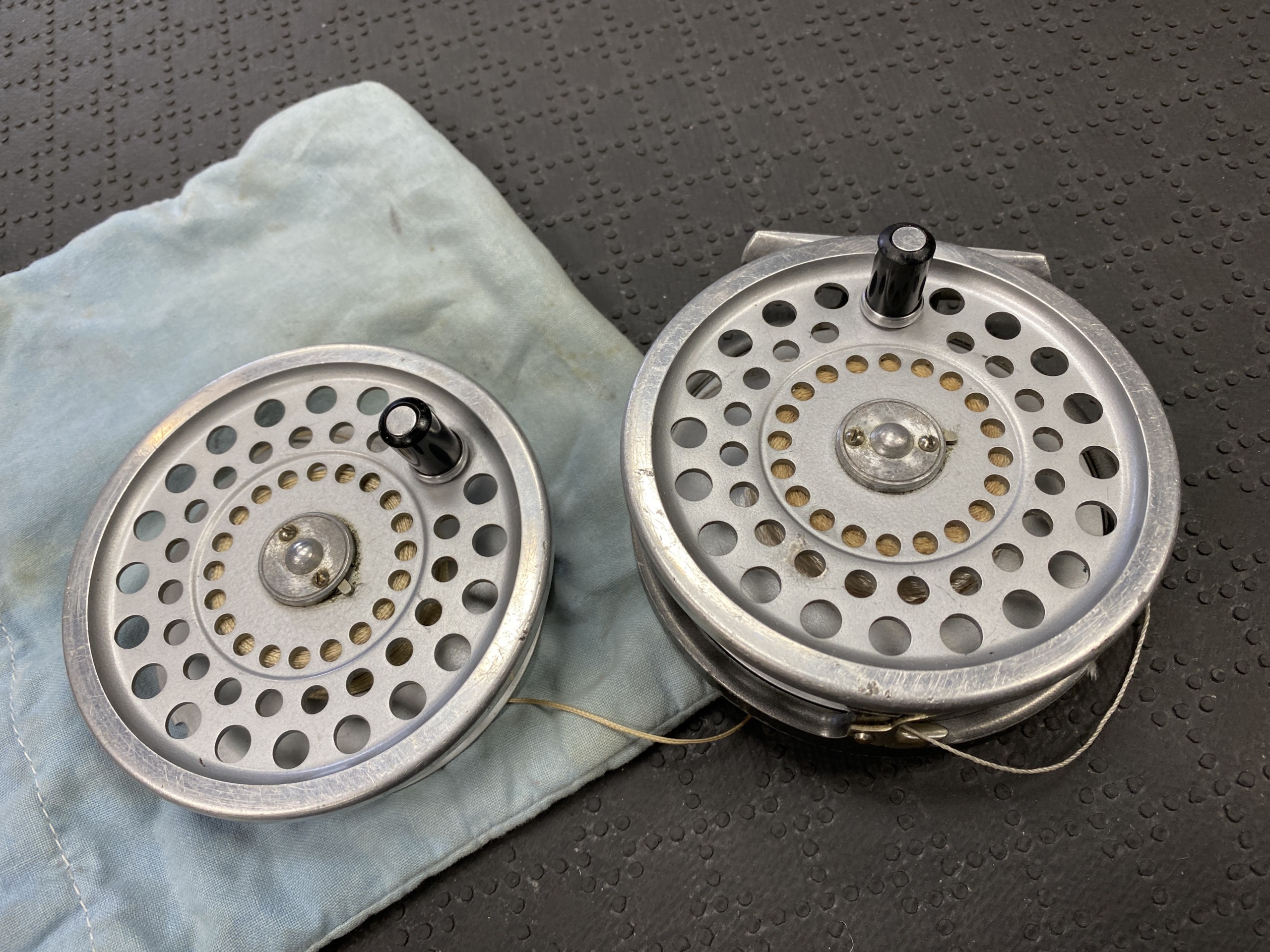 Hardy Marquis 8/9 Fly Reel - Made in England C/W Spare Spool - GOOD CONDITION! - $150