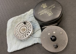 Hardy Marquis 8/9 Fly Reel - Made in England C/W Spare Spool & Case - GOOD CONDITION!