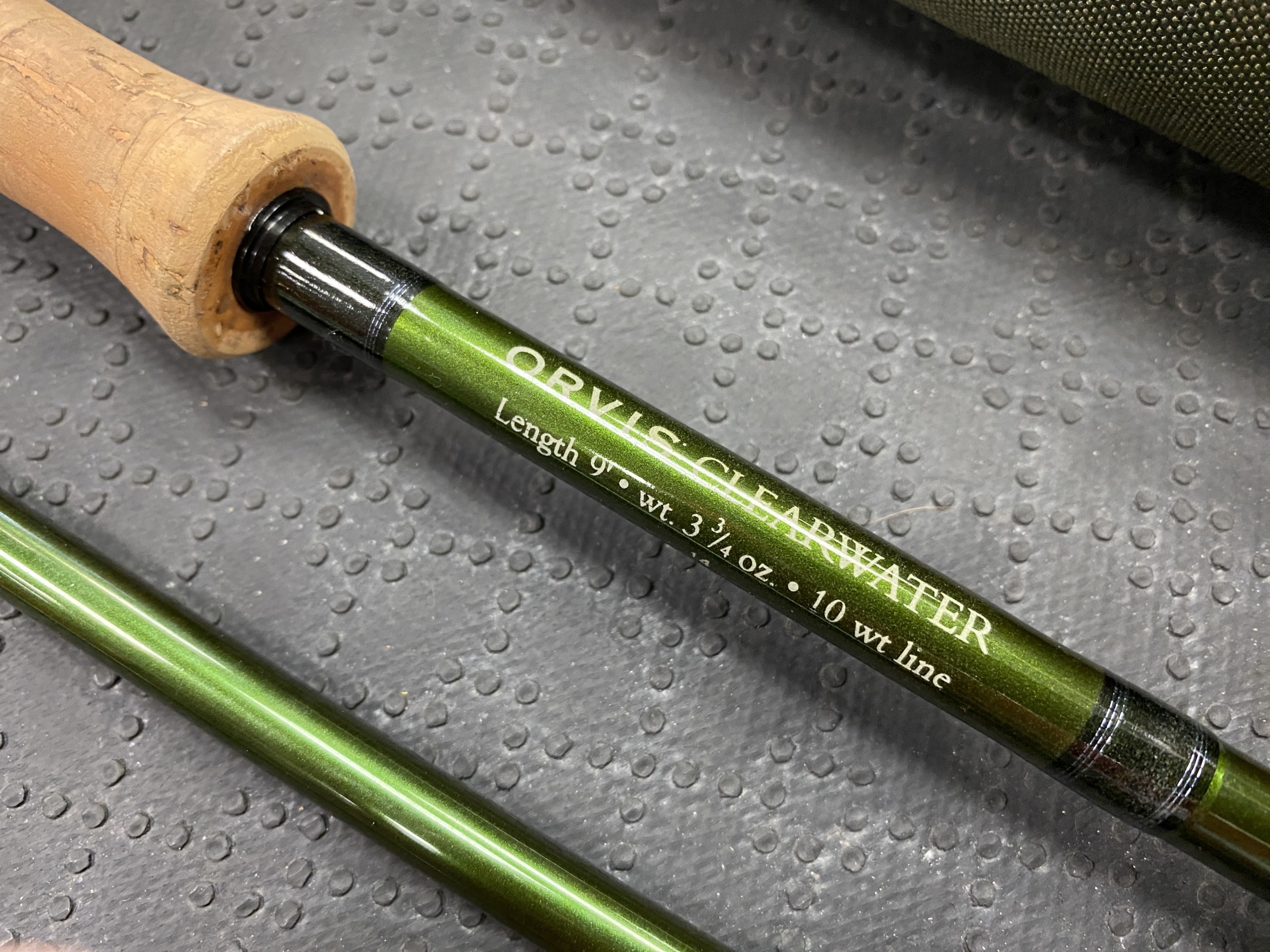 Orvis Clearwater - 910-4 - 9' - 10WT - 4Pc Fly Rod C/W Tube - LIKE NEW! - $200