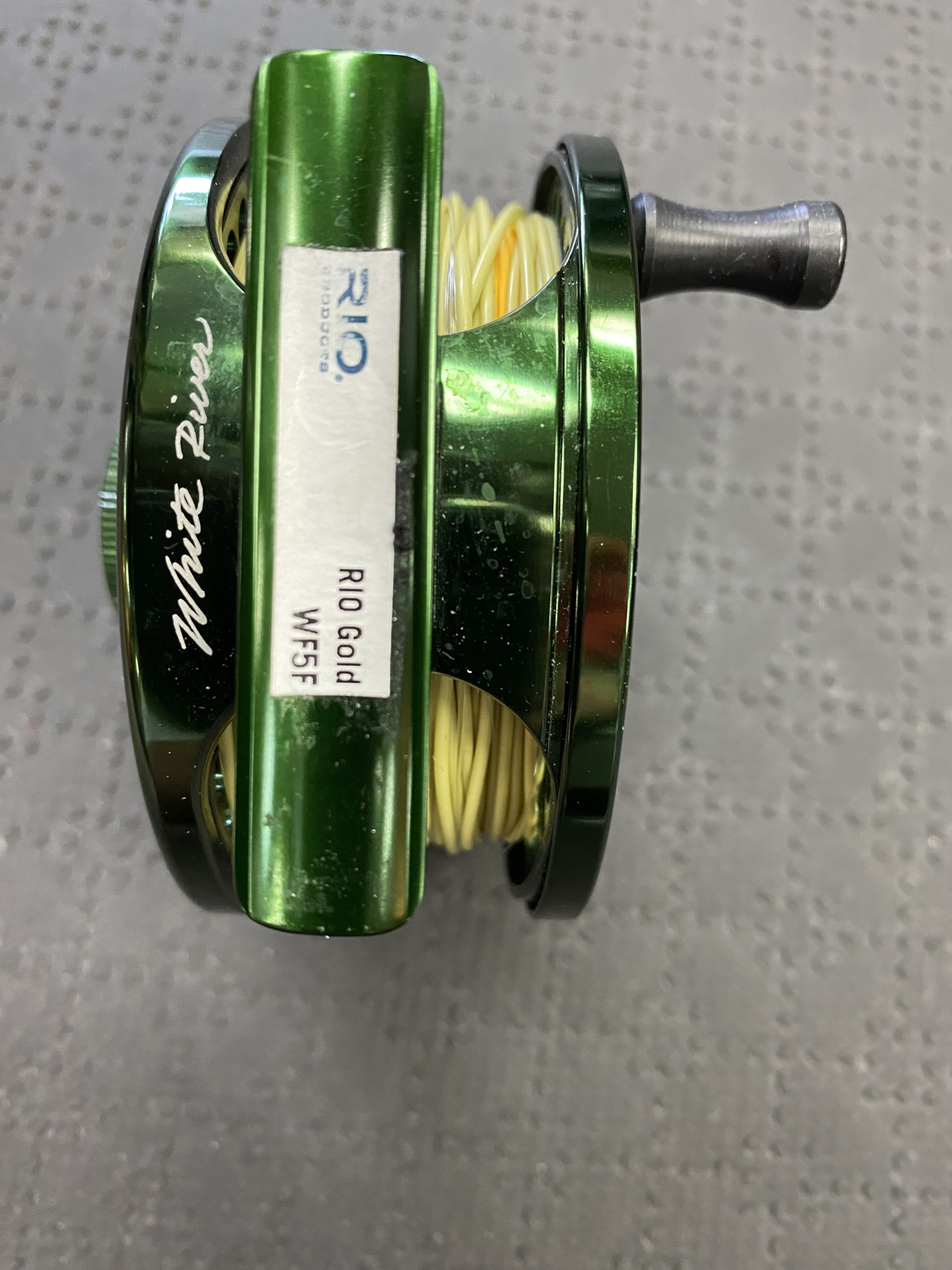 White River KFG56 Kingfisher Fly Reel - C/W RIO Gold WF5F Fly Line - LIKE NEW! - $125